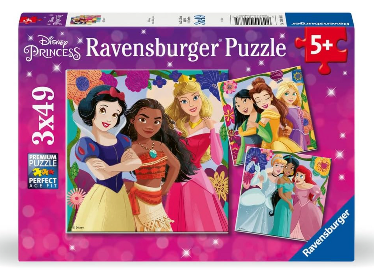 49pc Disney Princess Puzzles – Treehouse Toys