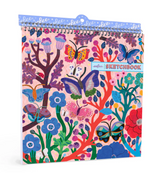 Sketchbook | Butterflies with colorful butterfly and floral illustrations on durable spiral-bound cover.