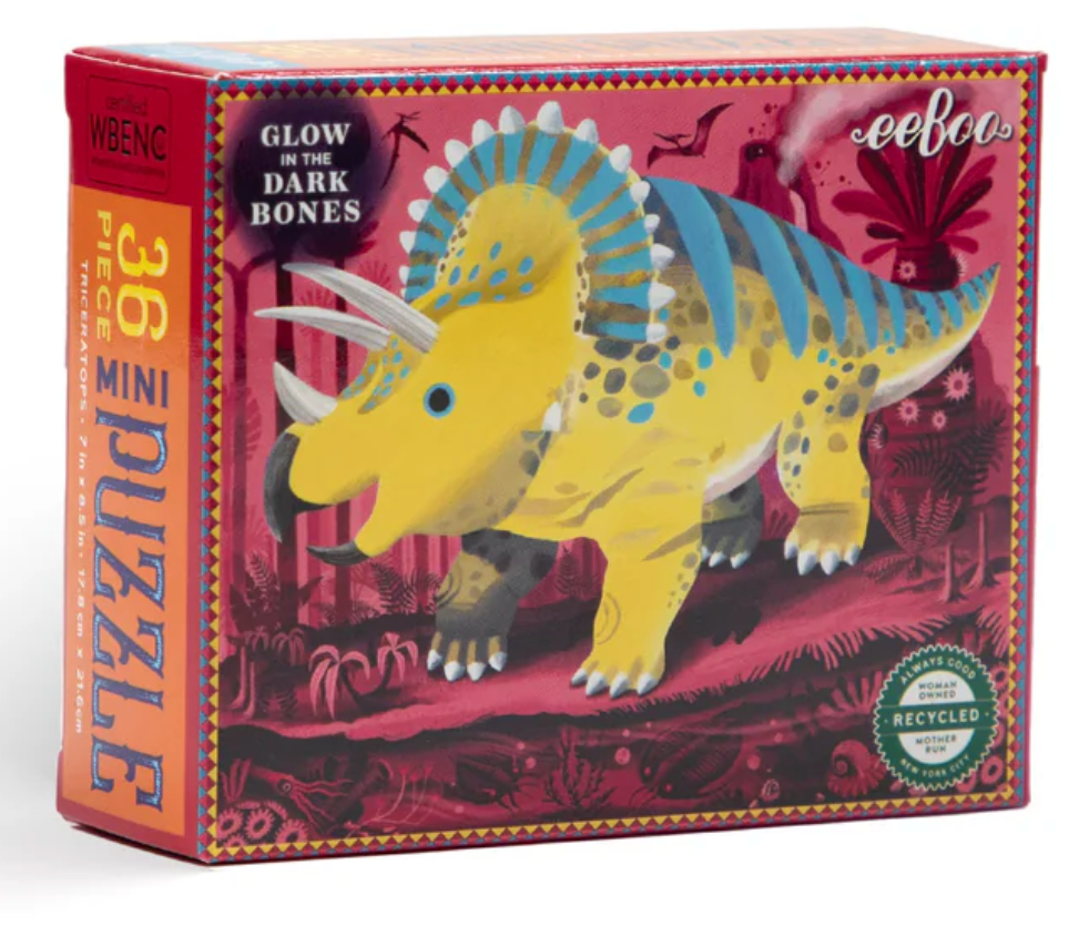 36pc Triceratops Mini Puzzle