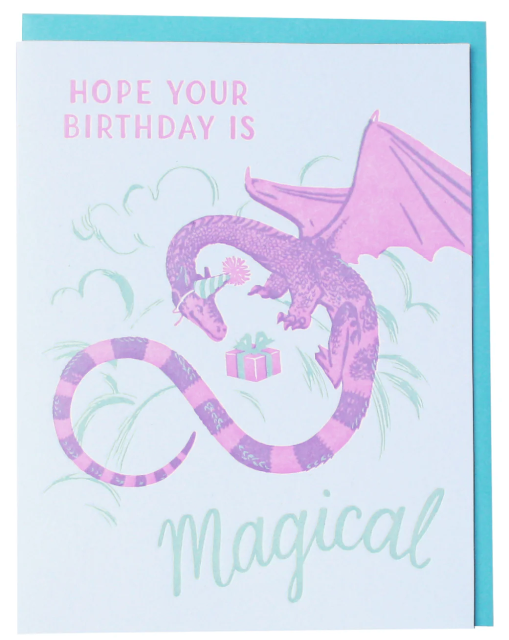 Magical Dragon Birthday Card