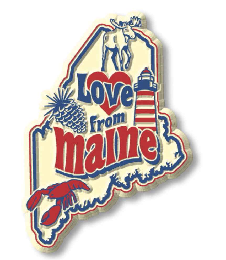 Love from Maine Magnet