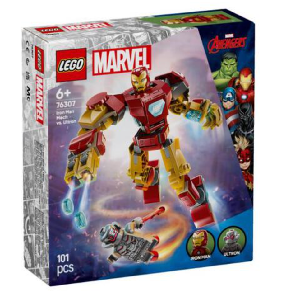 Super Heroes Marvel Iron Man Mech vs Ultron