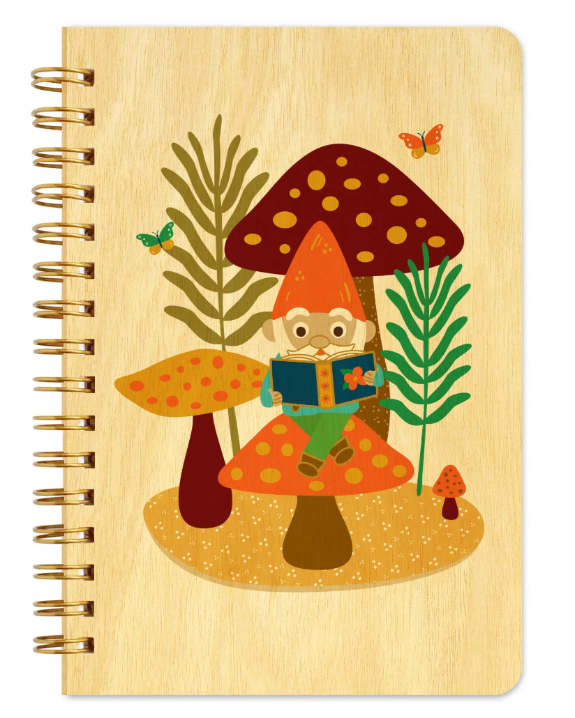 Wood Notebook | Reading Gnome