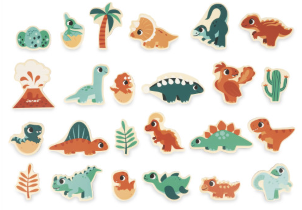 Wooden Magnets | Dino