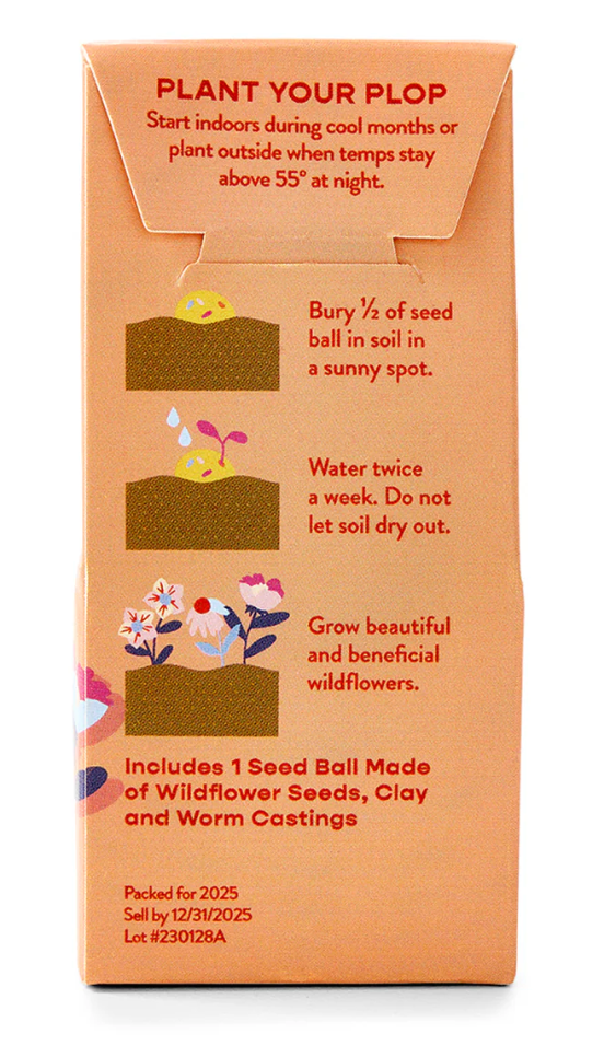 Wildflower Seed Ball | Bunny Poop