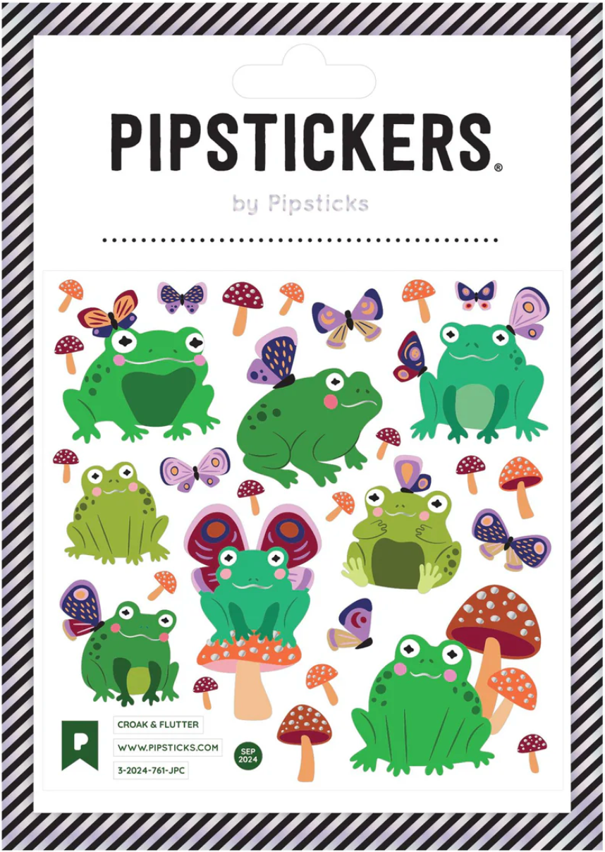 Croak & Flutter Stickers