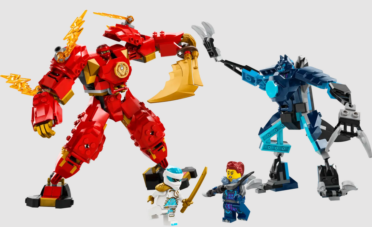 Ninjago Kai's Elemental Fire Mech