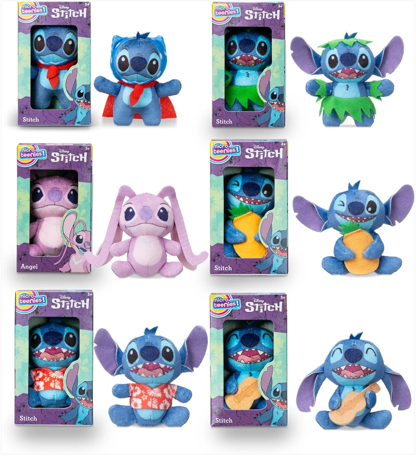 Stitch Micro Teenies Plush – Treehouse Toys