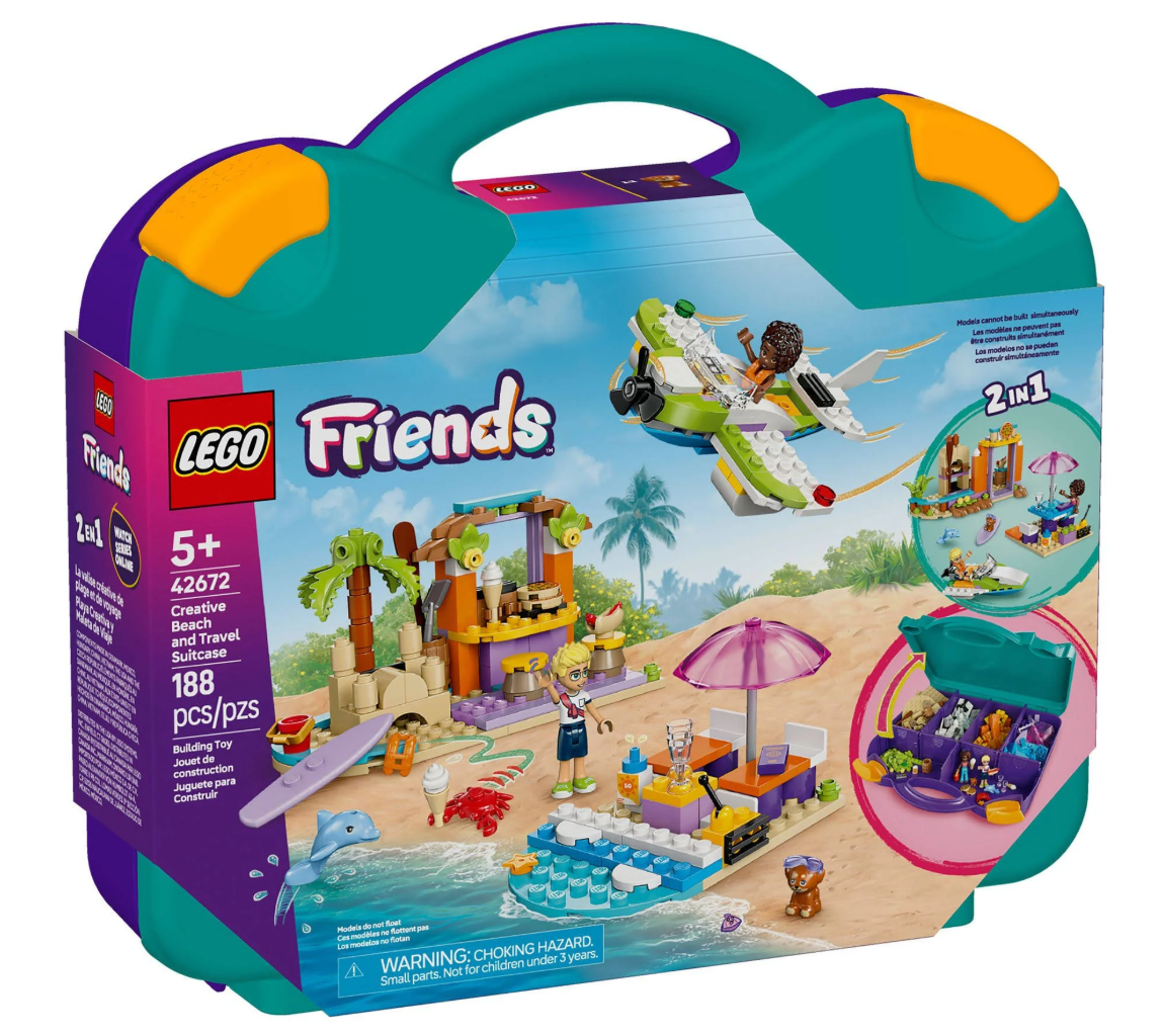 Friends Creative Beach & Travel Suitcase