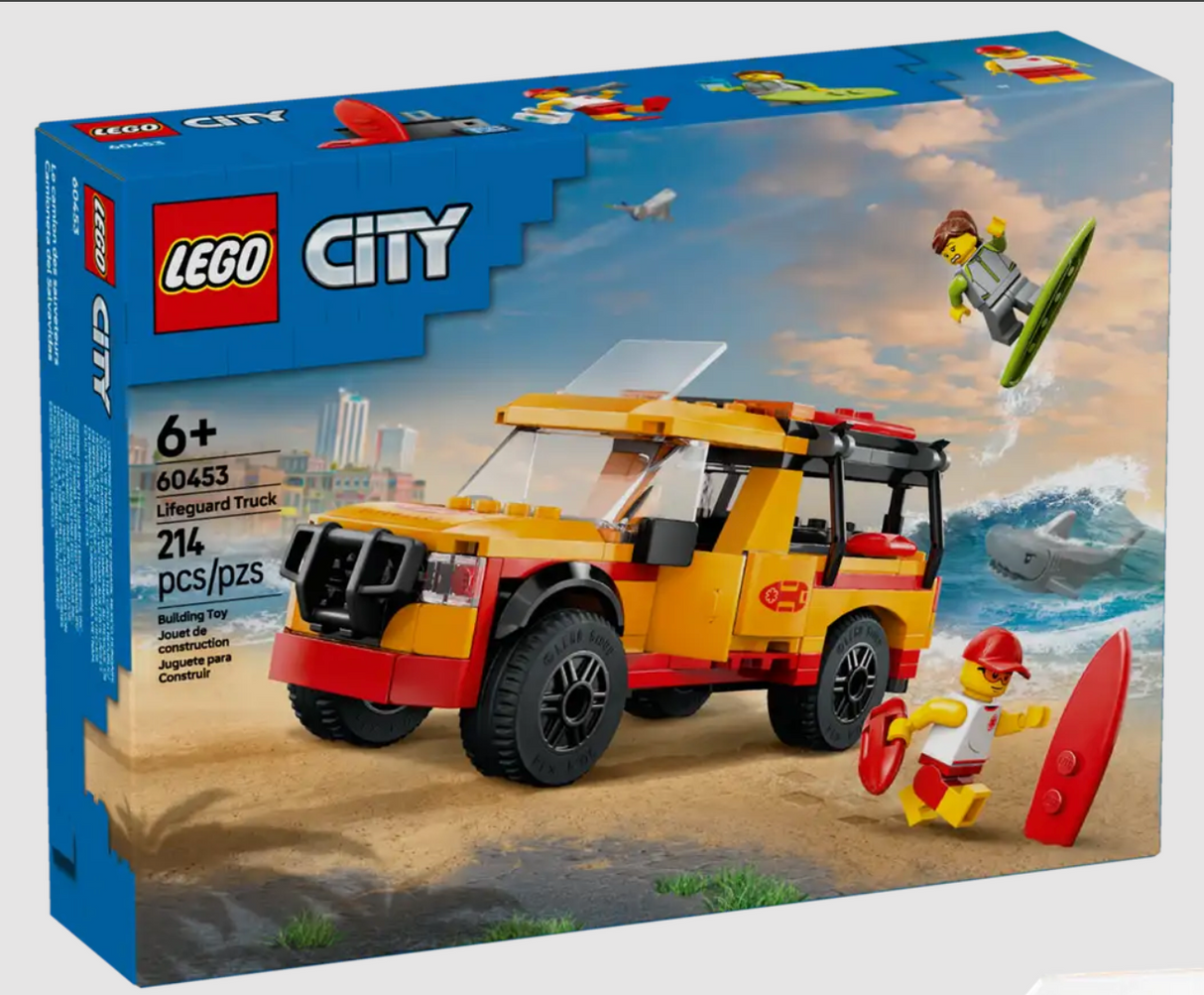 City Lifeguard Beach Rescue Truck