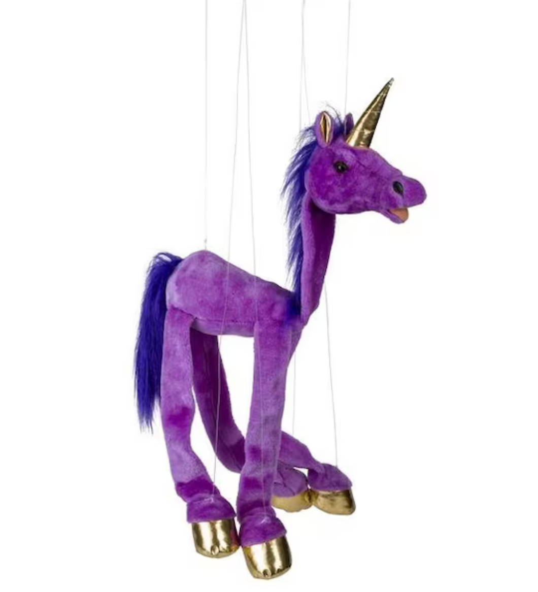 Marionette Large | Purple Unicorn