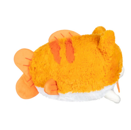 Soft orange and white Catfish Mini plush blending cat and fish features in a playful, cuddly design.