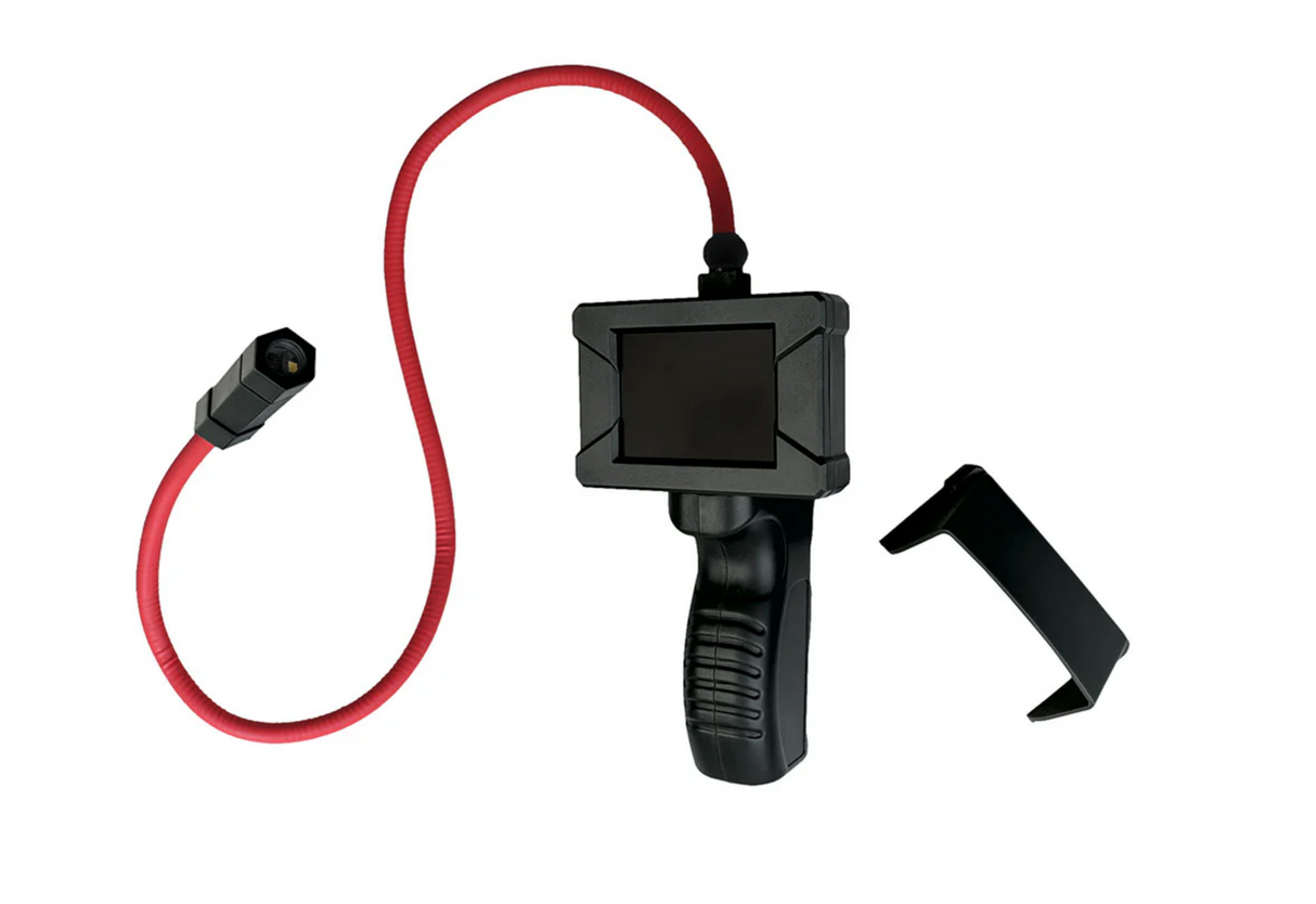 Spy Labs: Digital Snake Scope with flexible red arm, digital display, and camera for exploring tight spaces.