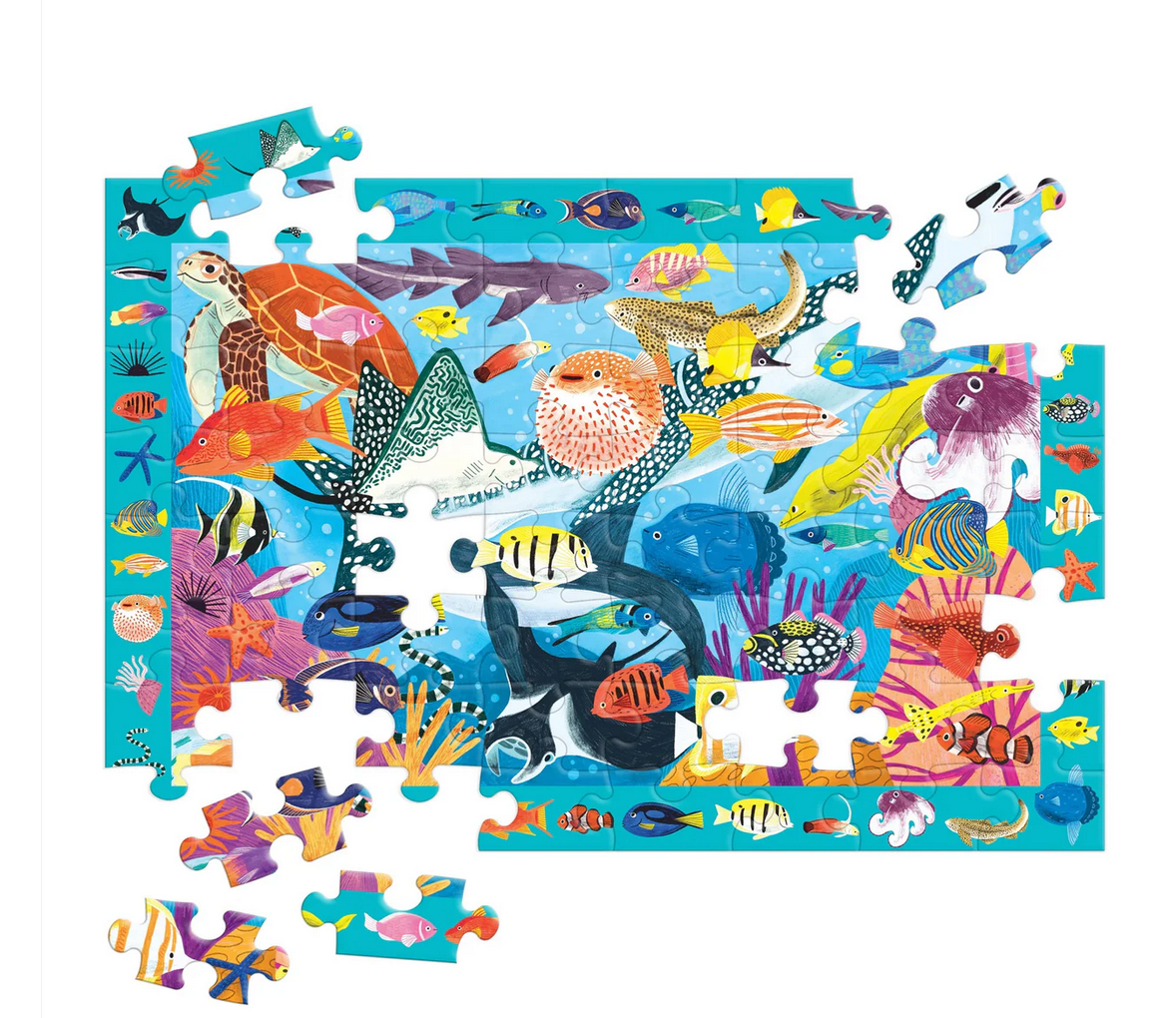 64pc Coral Reef Search & Find Puzzle