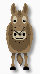 Wood Pendulum Clock | Donkey Doug