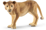 Lioness figurine showing a realistic female lion with detailed fur and face, perfect for ages 3 and up.