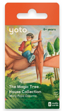 Yoto The Magic Tree House Collection audio cards featuring Jack riding a pterosaur for ages 6 and up