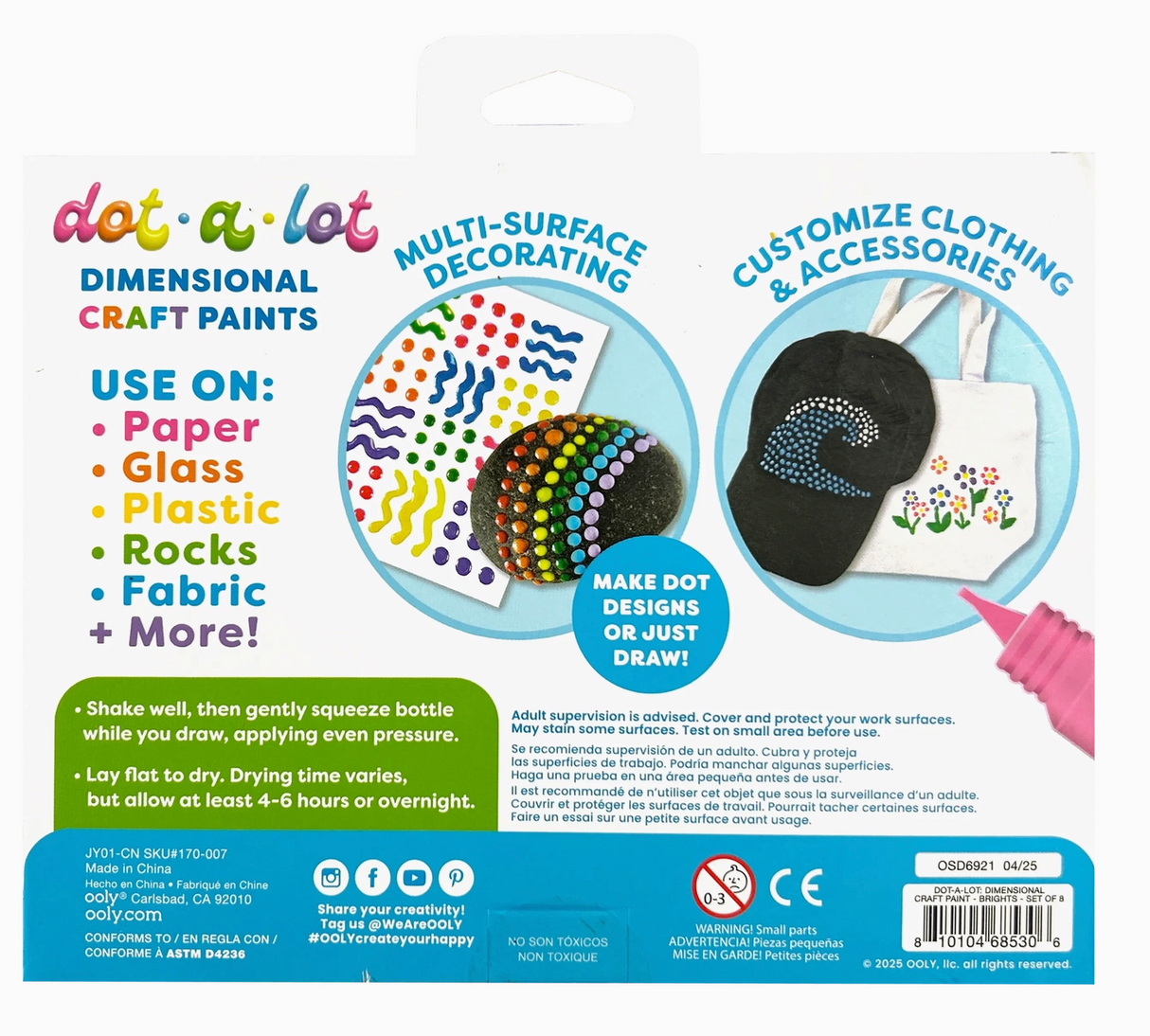 Dot-A-Lot Dimensional Craft Paints