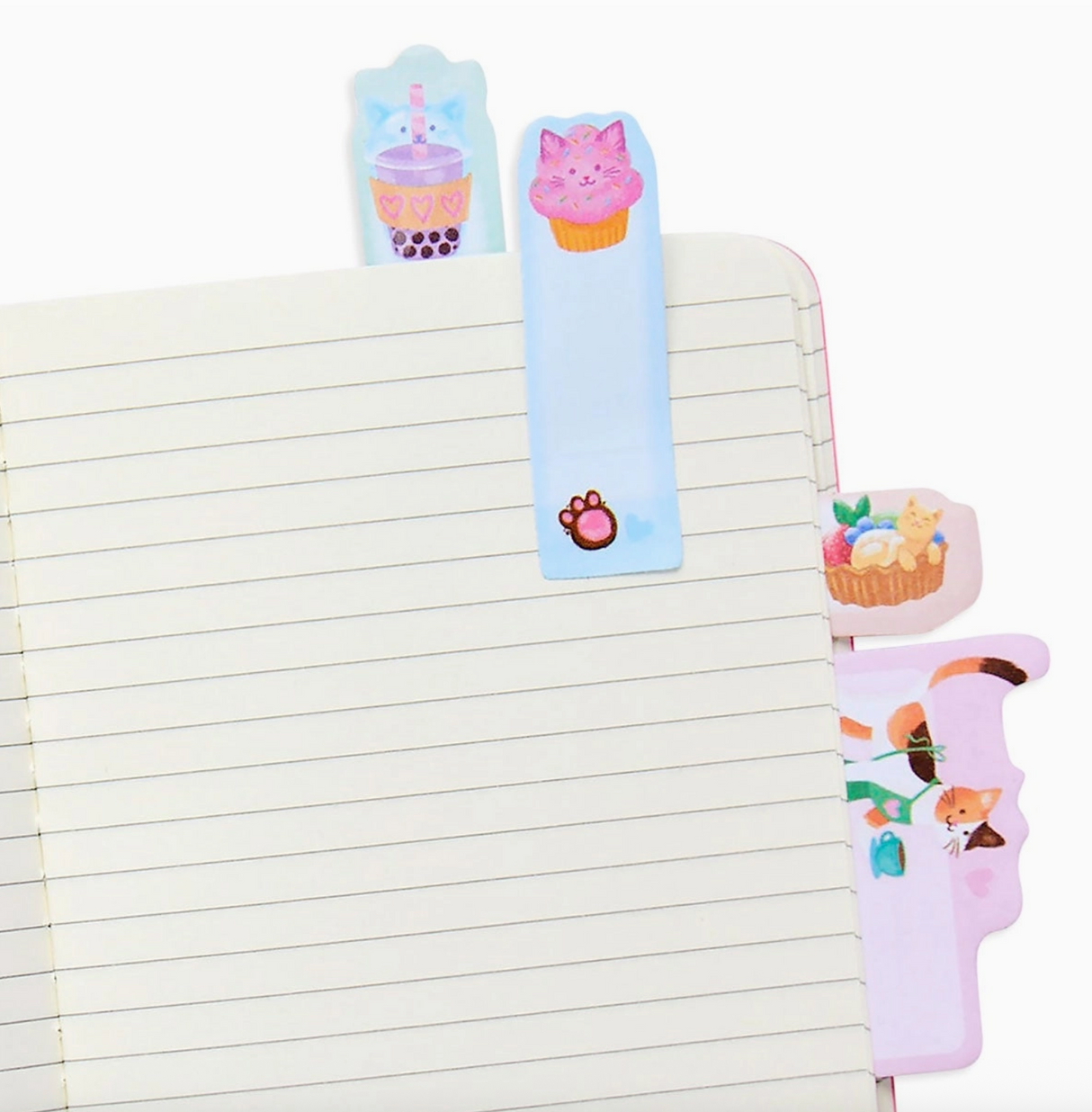 Note Pals Sticky Tabs | Cat Cafe