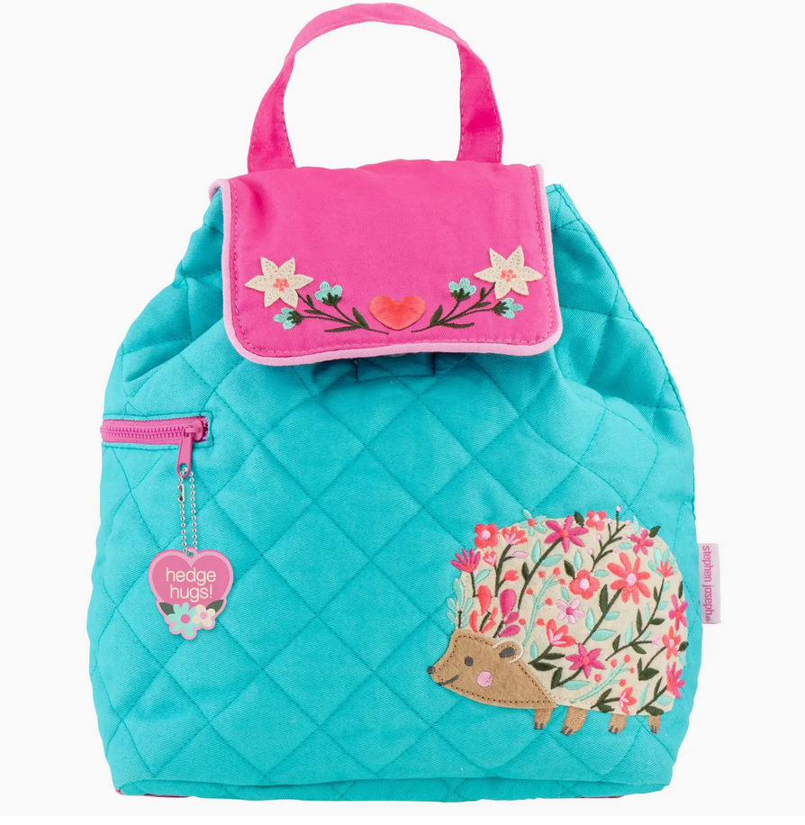 Quilted Backpack | Hedgehog