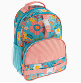 All Over Print Backpack | Turquoise Floral