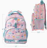 All Over Print Backpack | Turquoise Floral