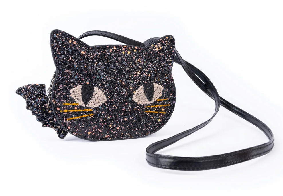 Cat's Meow Glitter Kitty Purse