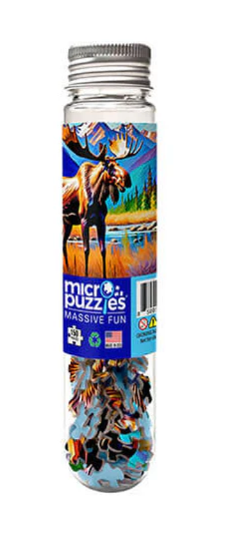 150pc Colorful Moose MicroPuzzle