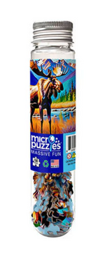 150pc Colorful Moose MicroPuzzle