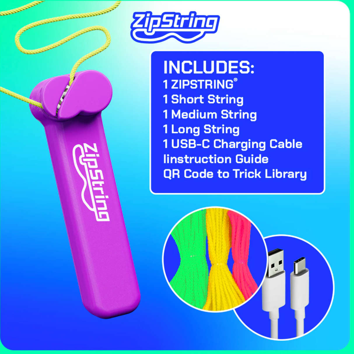 ZipString | Original Blue