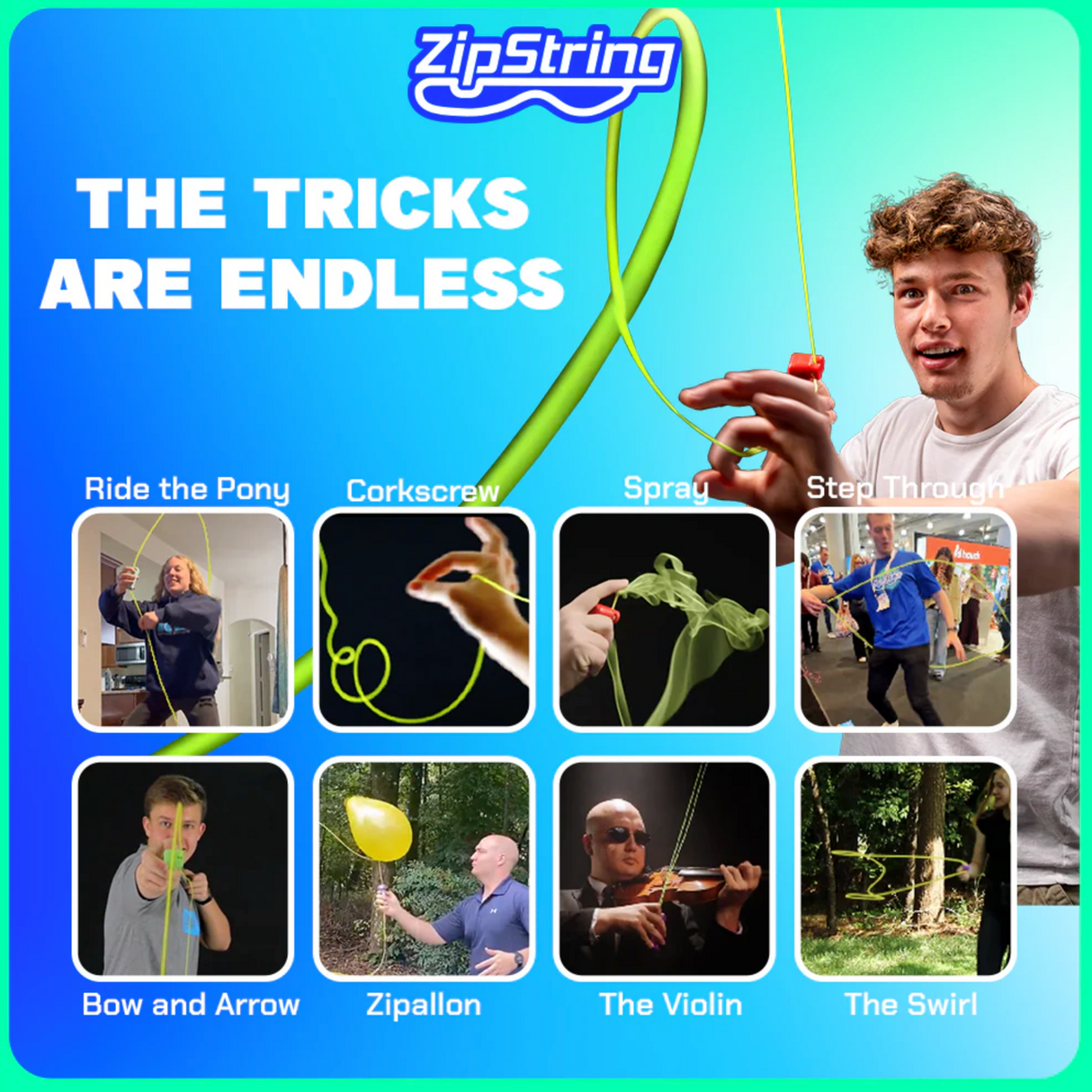 ZipString | Original Blue
