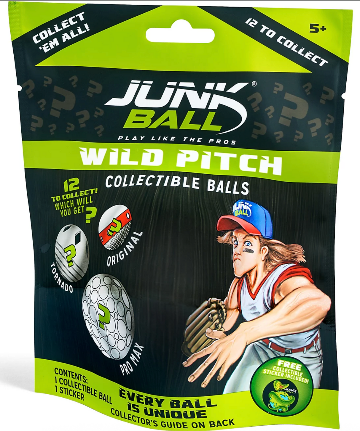 Junk Ball Wild Pitch Collectible Ball