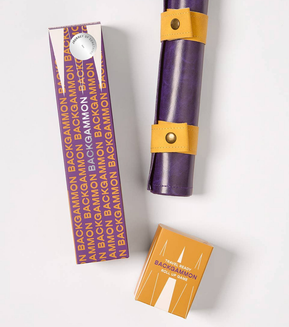 Portable Roll-Up Backgammon