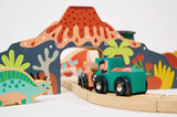Lost World Dinosaur Railway Set
