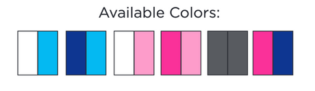 Color swatches showing available colors for Silly Tube Cube silicone noodles in various pastel and bold shades
