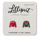 Christmas Ugly Sweater Earrings