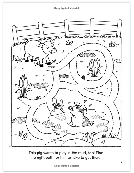 Animal Friends Mazes