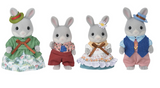 Cottontail Rabbit Family