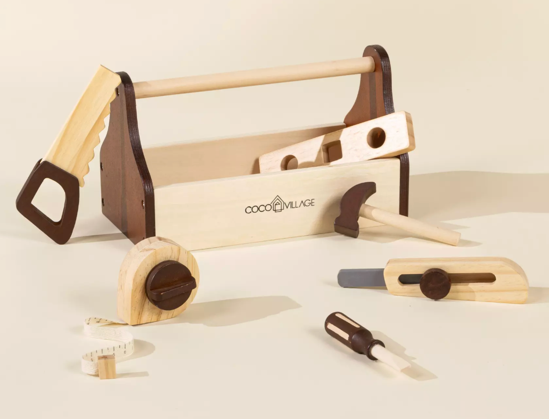 Wooden Tool Playset