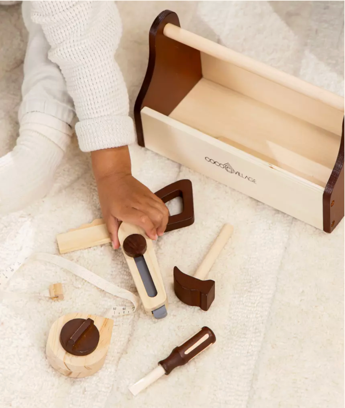 Wooden Tool Playset