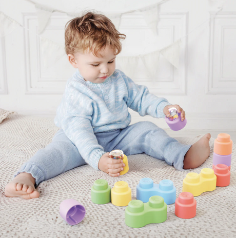 Momy Soft Happy Sound Blocks 18pc