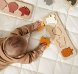 Silicone & Wood Puzzle | Jungle