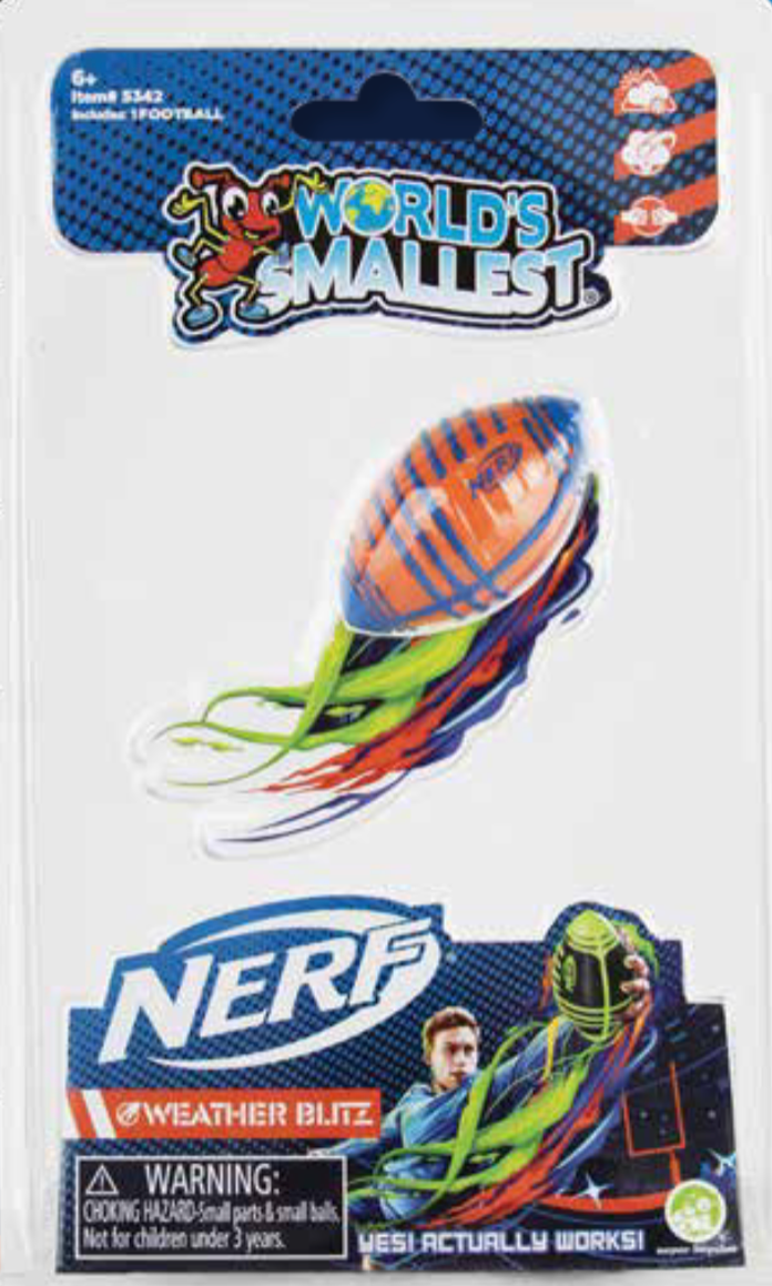 World's Smallest Nerf Weather Blitz