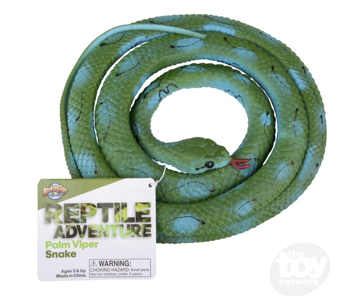 Palm Viper Rubber Snake