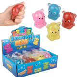 Squishy Sticky Glitter Bear