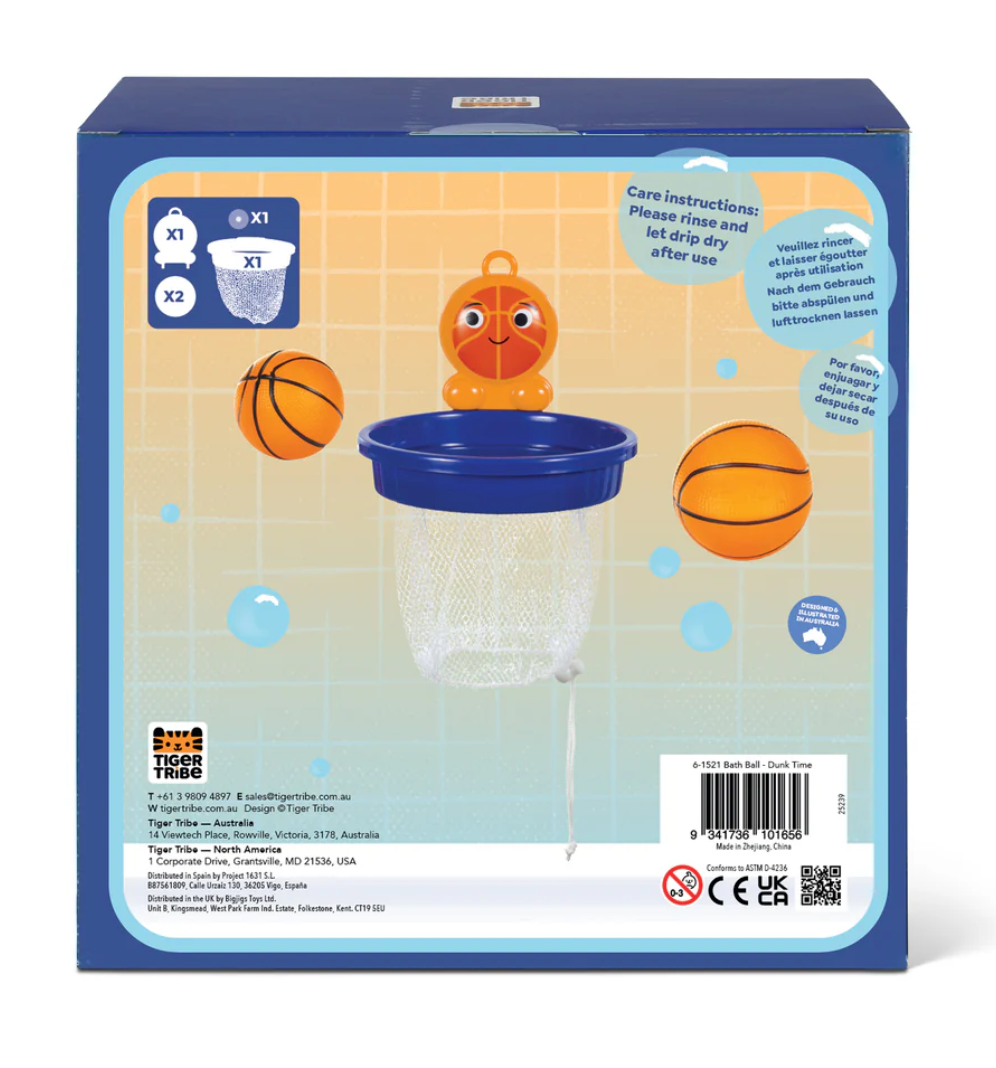 Bath Ball Dunk Time
