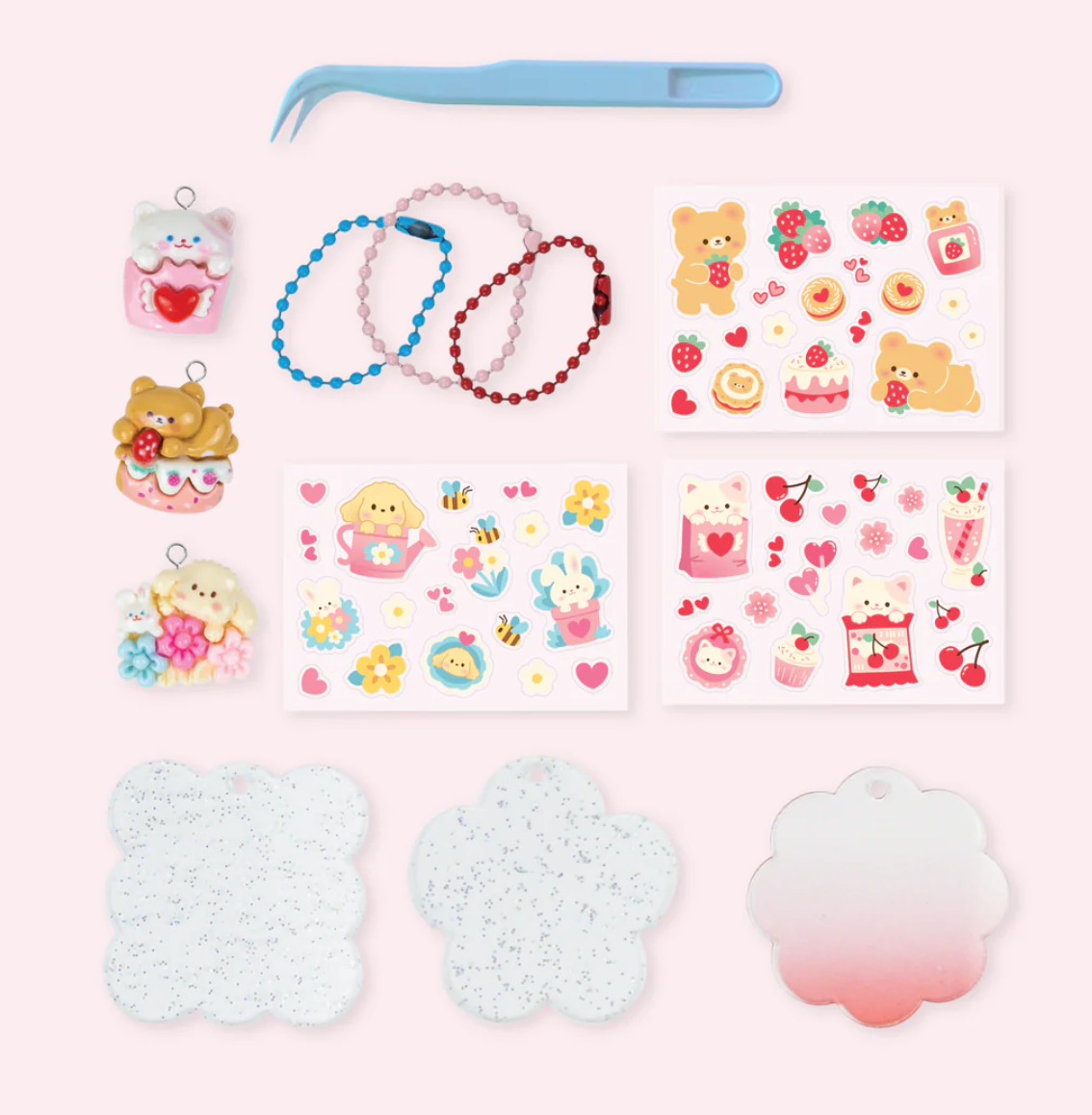 Sticker Craft Kit | Kawaii Bag Charms