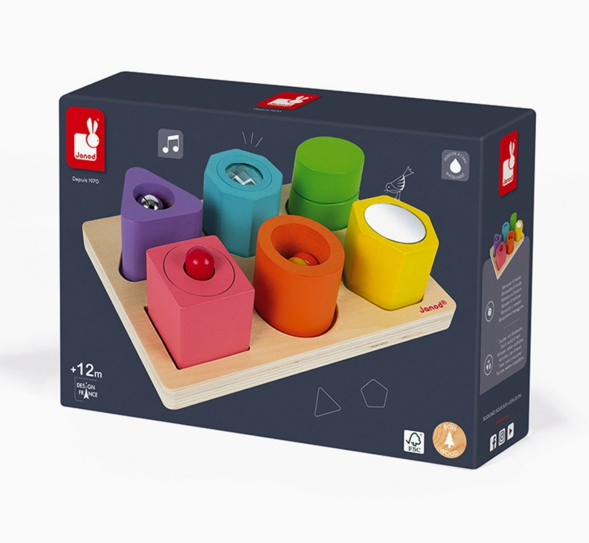 Shapes & Sounds Wood Puzzle