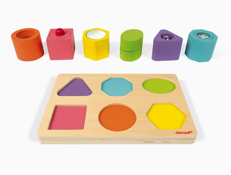 Shapes & Sounds Wood Puzzle