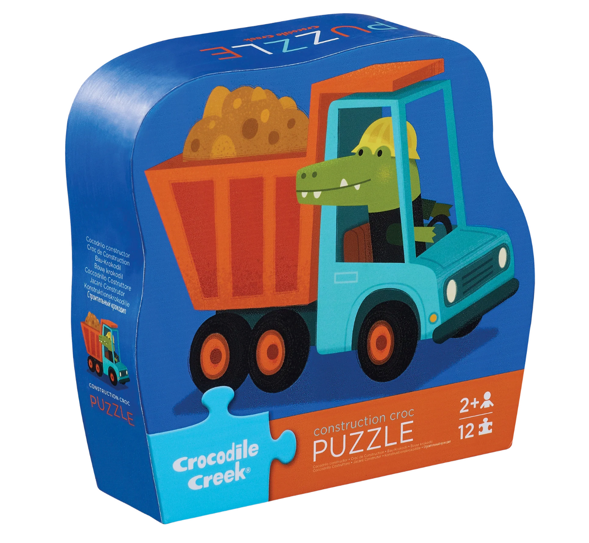 12pc Construction Croc Puzzle